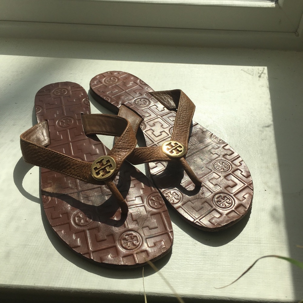 Tory Burch Monroe Sandal - Nude - Sz 9